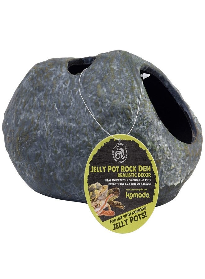 DBDPet Komodo Reptile - Rock Den w/Built-in Jelly Pot Cricket Food Holder - Includes Attached DBDPet Pro-Tip Guide (Large) - Image 4